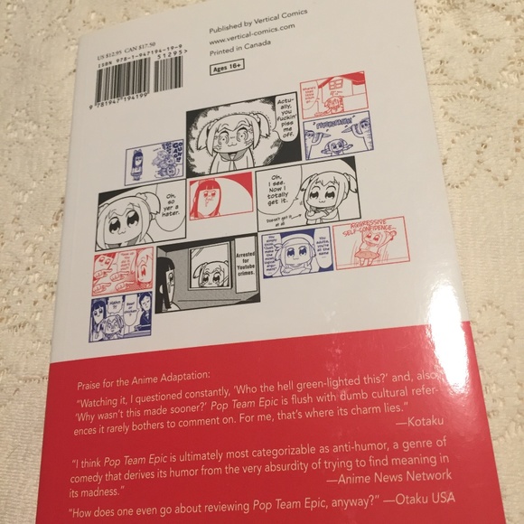 Pop Team Epic manga vol 1 - Picture 2 of 5